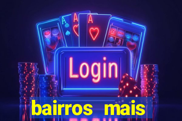 bairros mais perigosos de bh